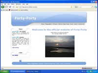 Forty-Forty website