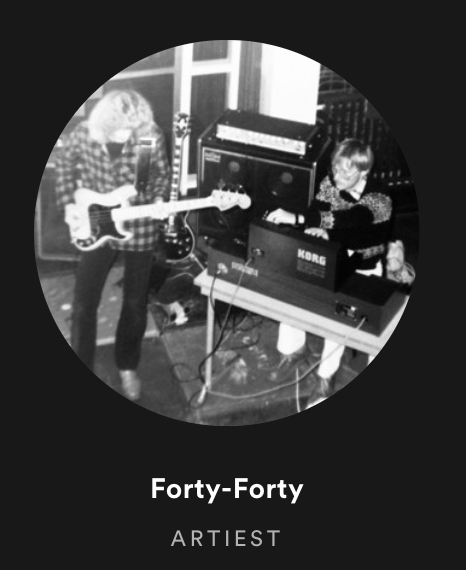 Forty-Forty on Spotify